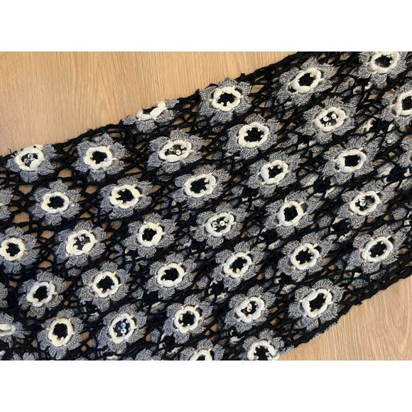 Twinset macrame coverup dress size large - Picture 3 of 6